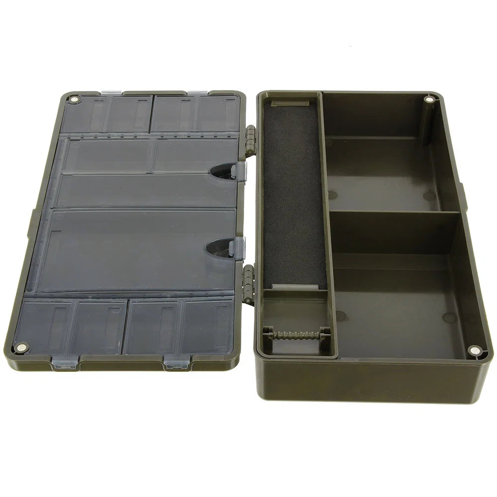 NGT Plastic Tackle Box 935 - Plastic Tackle and Rig Wallet with Pins (935)