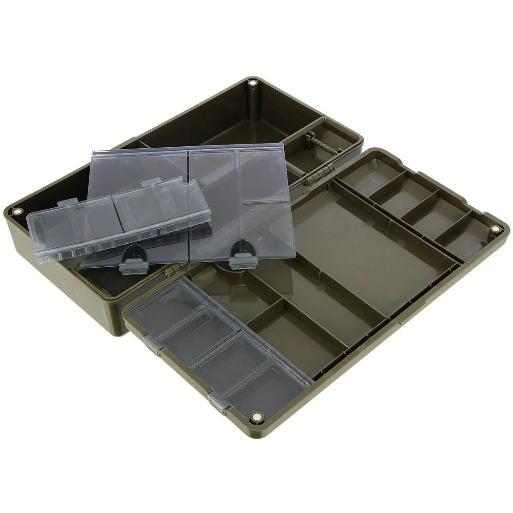 NGT Plastic Tackle Box 935 - Plastic Tackle and Rig Wallet with Pins (935)