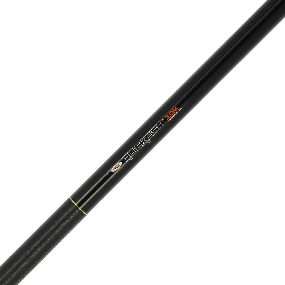 NGT Quickfish Match Net Handle - 3m, 3 Section Net Handle