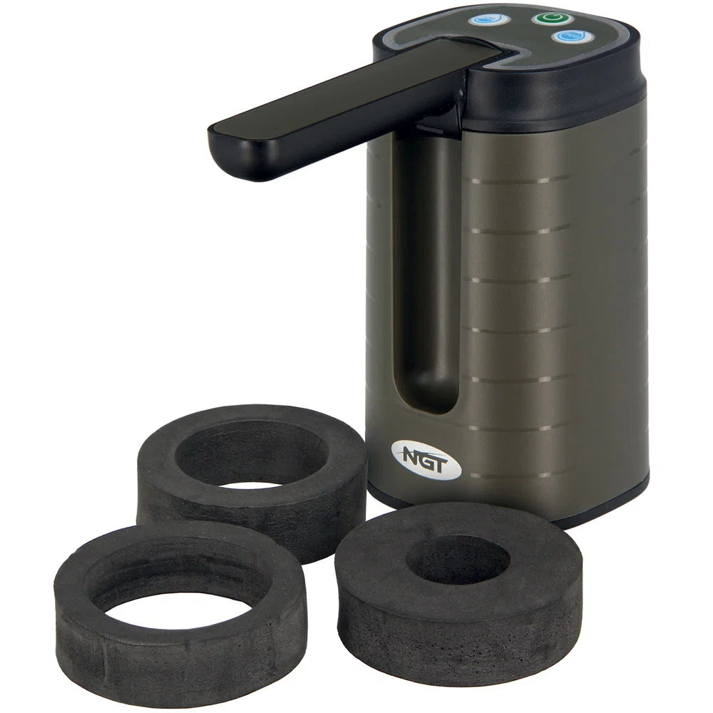 NGT Auto Water Tap - USB Rechargeable with Folding Nozzle and Timer Buttons