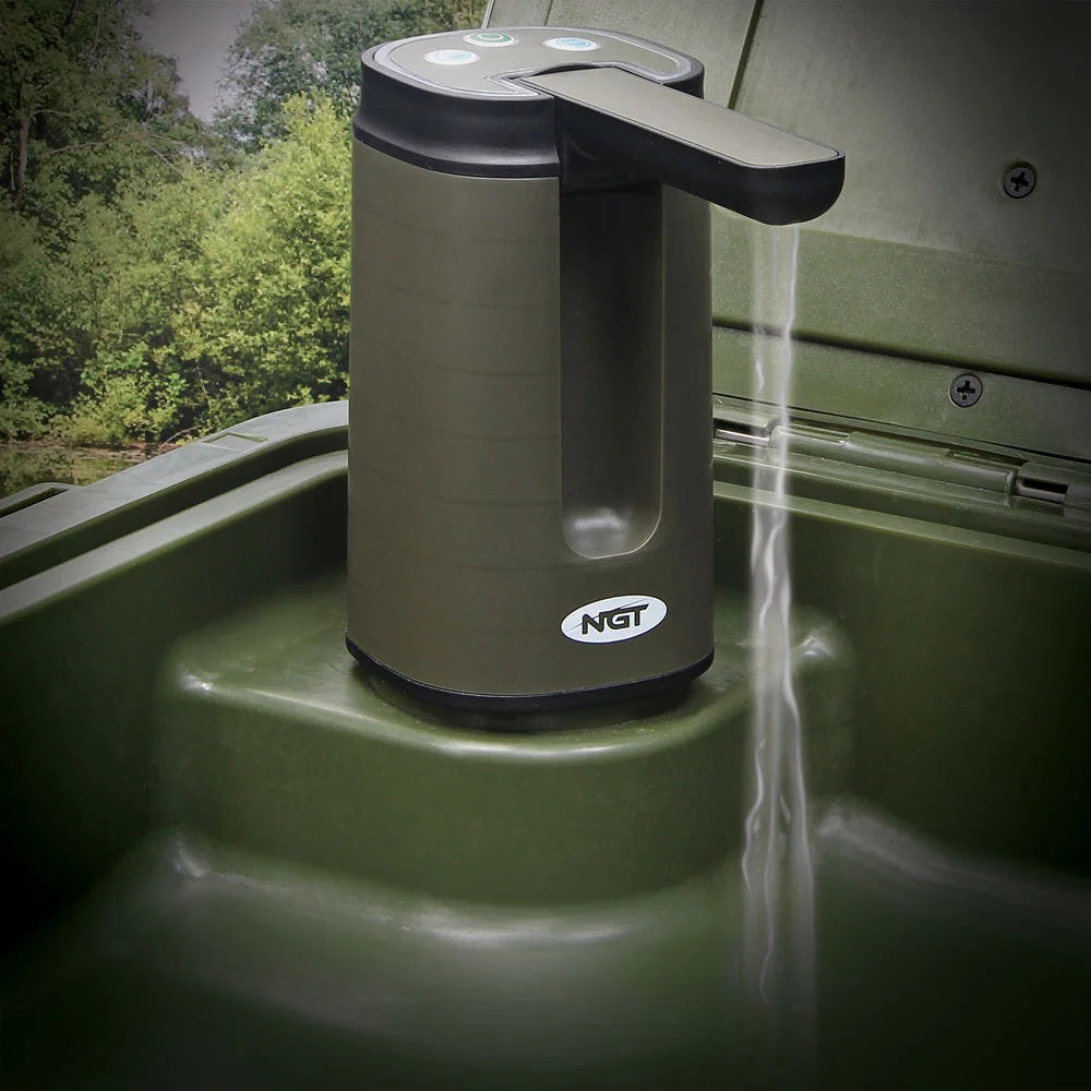 NGT Auto Water Tap - USB Rechargeable with Folding Nozzle and Timer Buttons