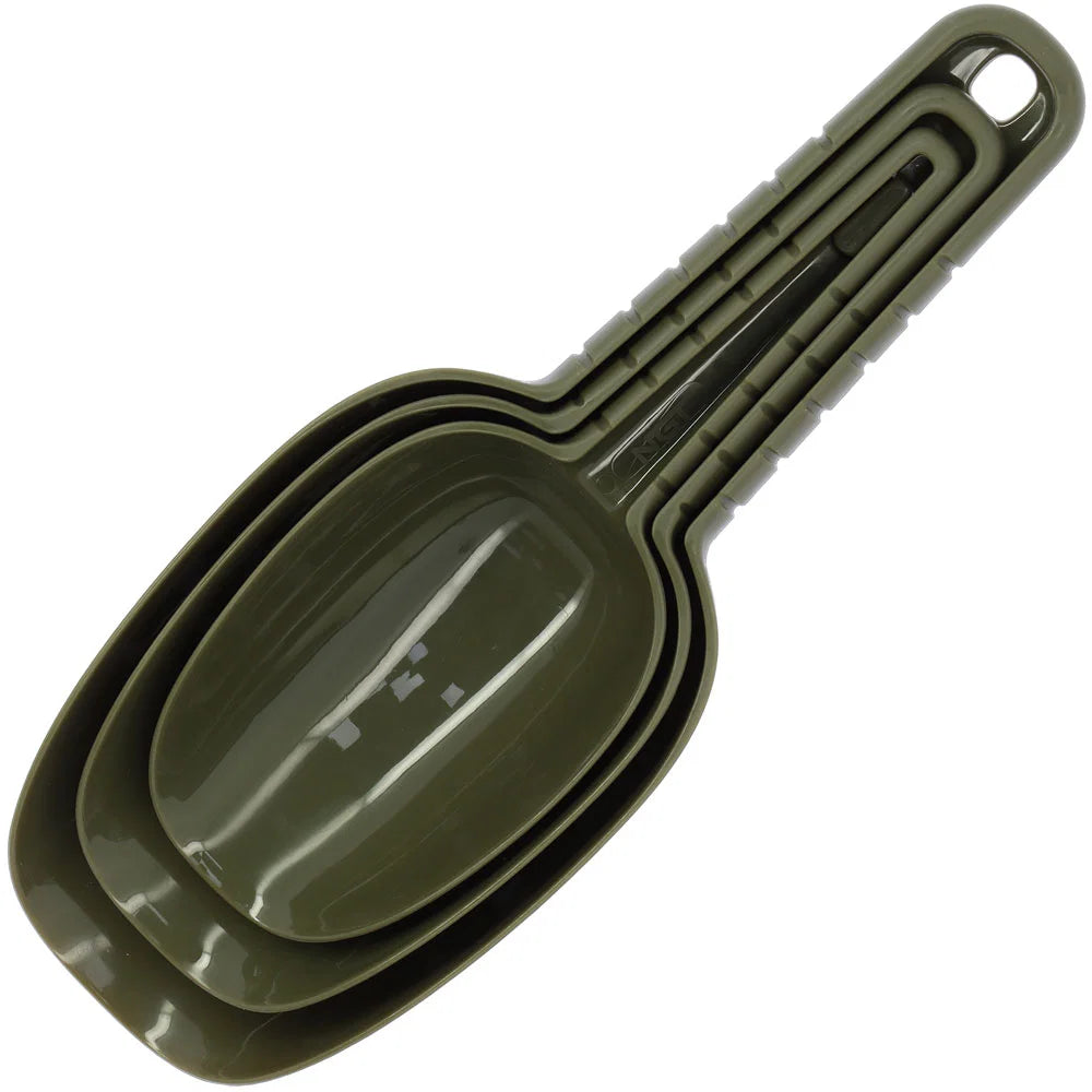NGT 3pc Baiting Spoon Set- Ideal for PVA Bags, Spod Mix and Bait Launchers