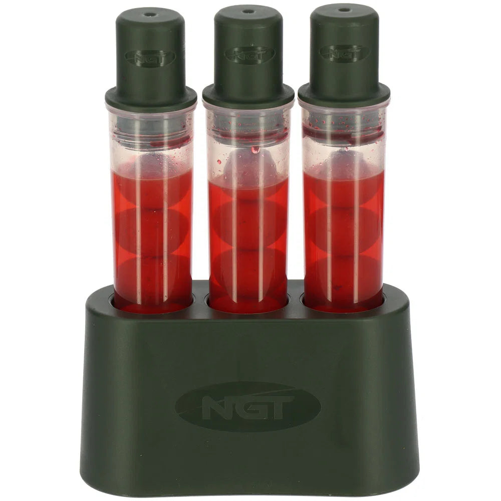 NGT Barrelz Baiting Set - Glugging Tubes with Stand