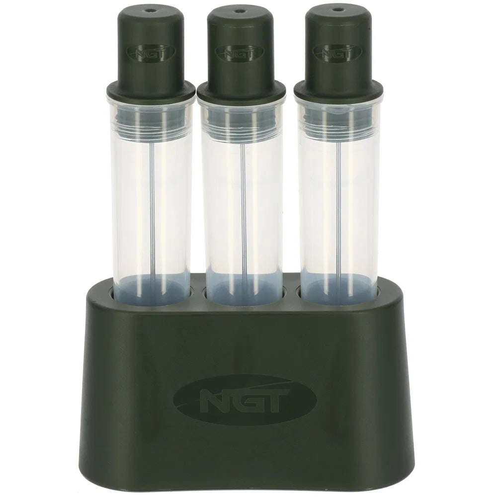 NGT Barrelz Baiting Set - Glugging Tubes with Stand
