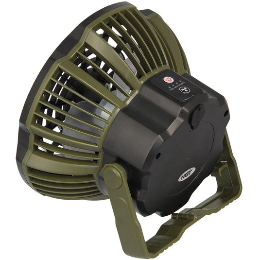 NGT XL Fan - USB Rechargeable Fan with Light and Powerbank