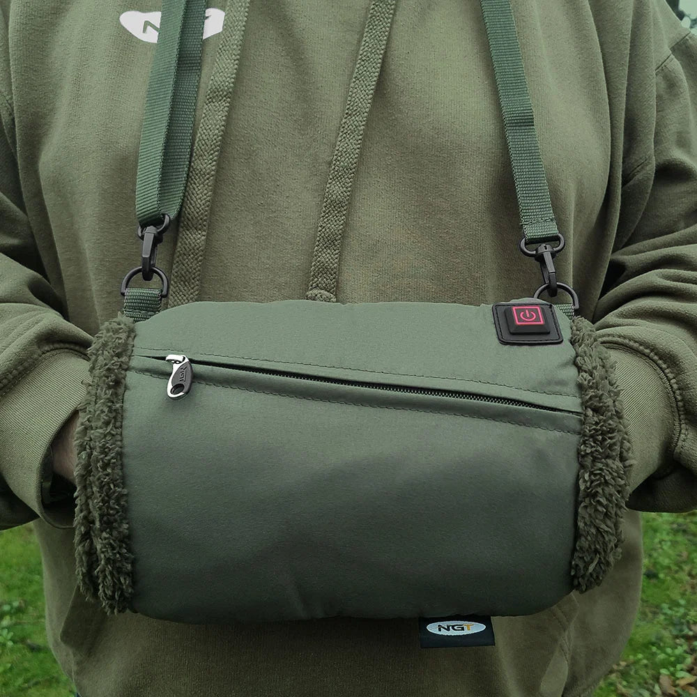 NGT Handwarmer - Fleece lined with three heat settings with Neck Strap