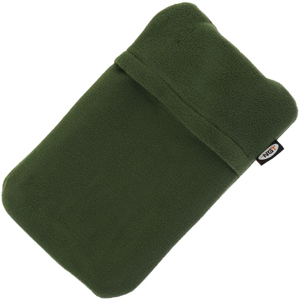 NGT Hot Water Bottle - 1.5L Capacity with Fleece Lined Casing