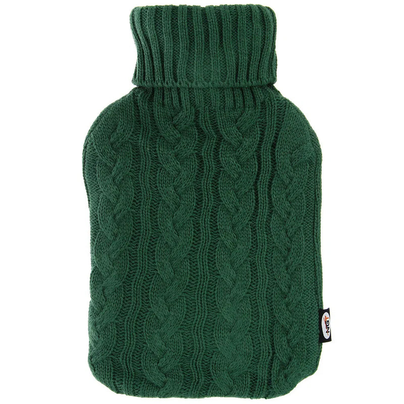 Load image into Gallery viewer, NGT Hot Water Bottle - 2L Capacity with Knitted Cover
