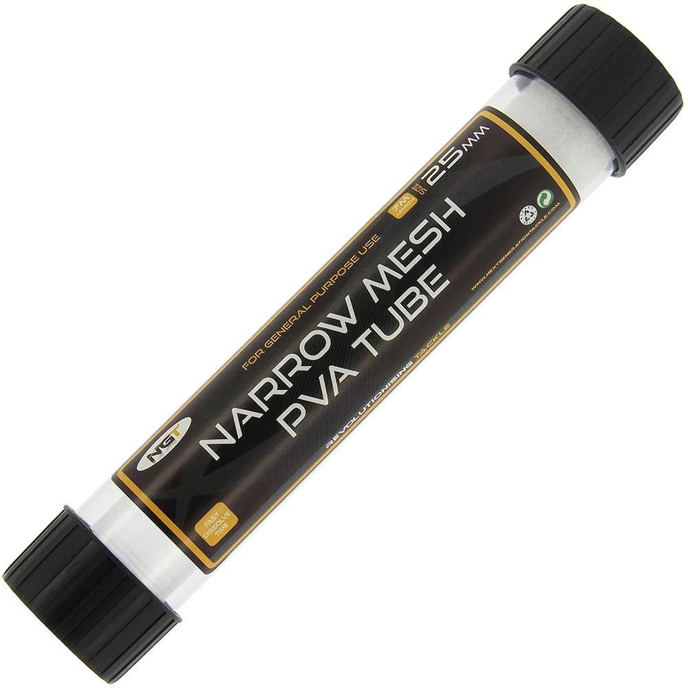 NGT PVA Tube - Narrow (25mm) 7m with Plunge