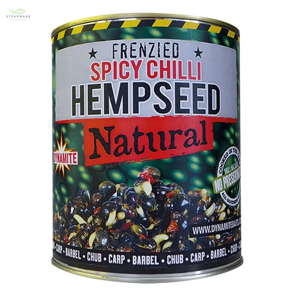 FRENZIED CHILLI HEMPSEED CAN 700G Large DYNAMITE BAITS