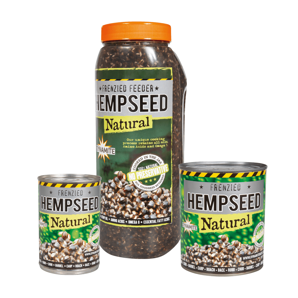 Dynamite Baits -FRENZIED HEMPSEED CAN 350G