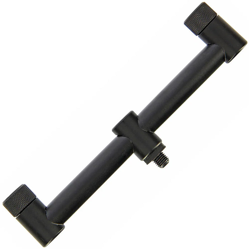 Load image into Gallery viewer, NGT Aluminium Black Buzz Bar - 18cm, 2 Rod with Multi-Lock
