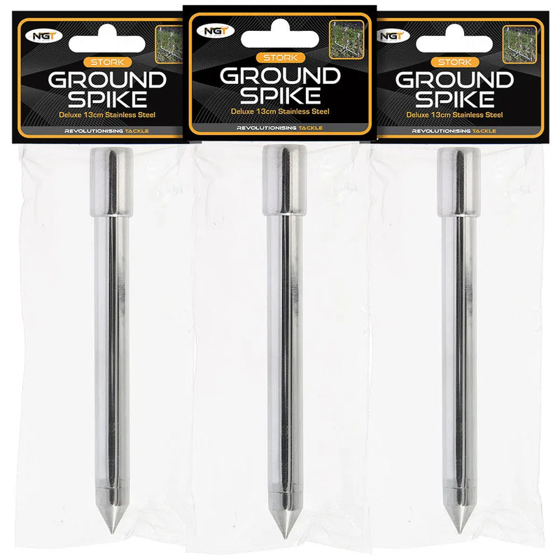 Load image into Gallery viewer, NGT ADAPTABLE Ground Spike - 13cm Stainless Steel
