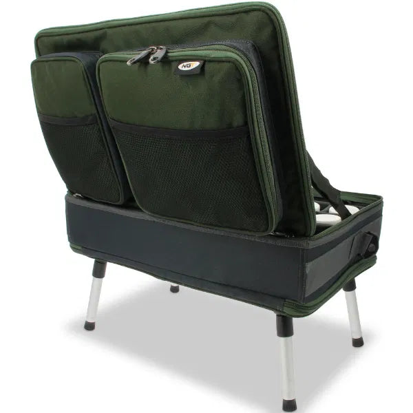 NGT Carp Bivvy Table System - Rig Wallet, Glug Pot, Lead Bag, Bivvy Table and Case System (588)