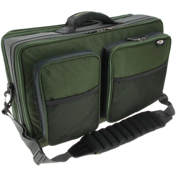 NGT Carp Bivvy Table System - Rig Wallet, Glug Pot, Lead Bag, Bivvy Table and Case System (588)