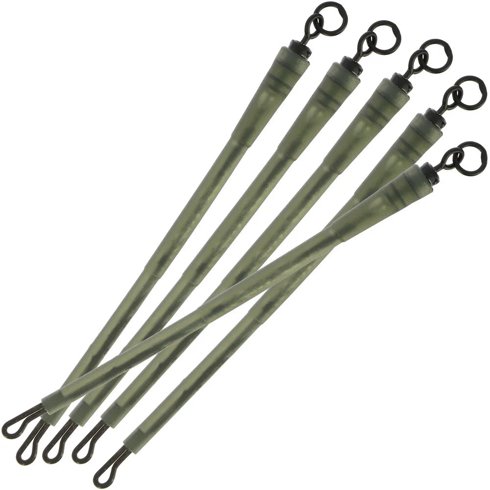 NGT Lead Stems - Pack of 5, 8cm Stems with Quick Change Swivel