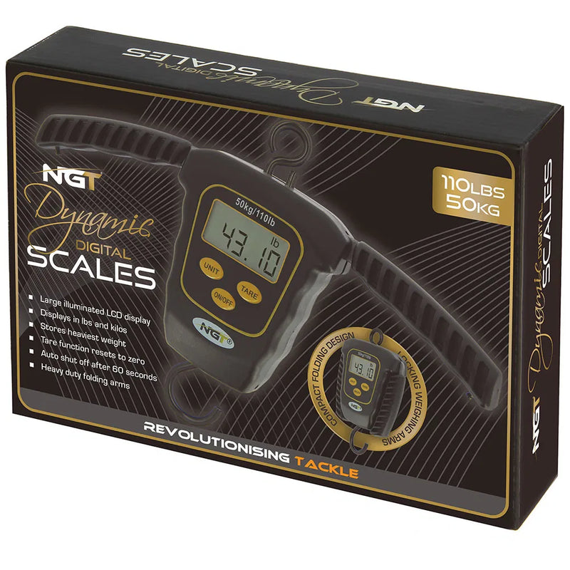 Load image into Gallery viewer, NGT Dynamic Scales - Digital 110lb / 50kg with Folding Side Handles
