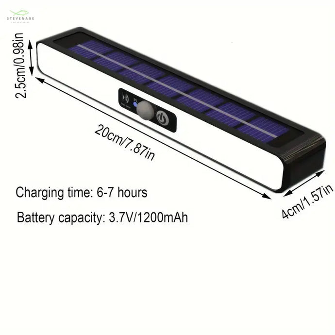 Fishing Bivvy Light and Swim Light  Ultra-Bright Solar Clip-On LED Landscape Light, Motion Detector for Yard, Garden, Fence & Outdoor Decor | Rechargeable 1200mAh Battery Stevenage Bait and Tackle