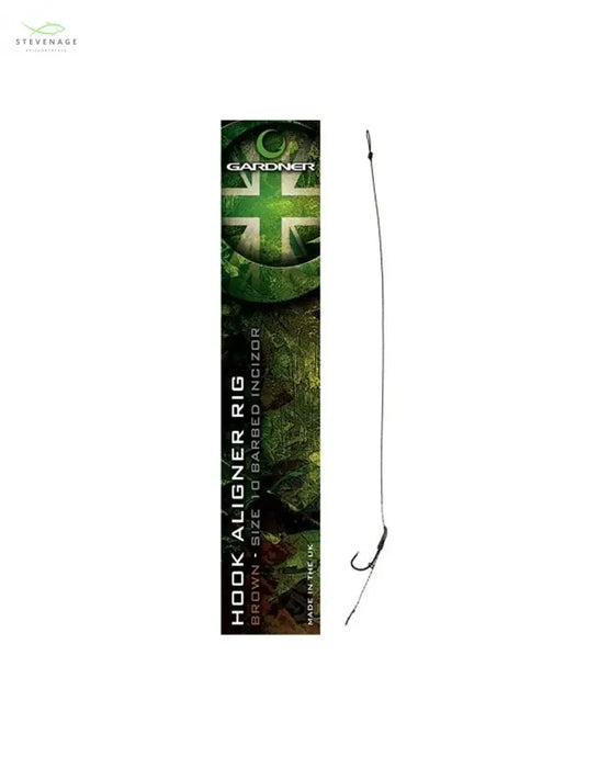 Gardner Tackle HOOK ALIGNER RIG BARBLESS SIZE 6 GREEN Gardner Tackle