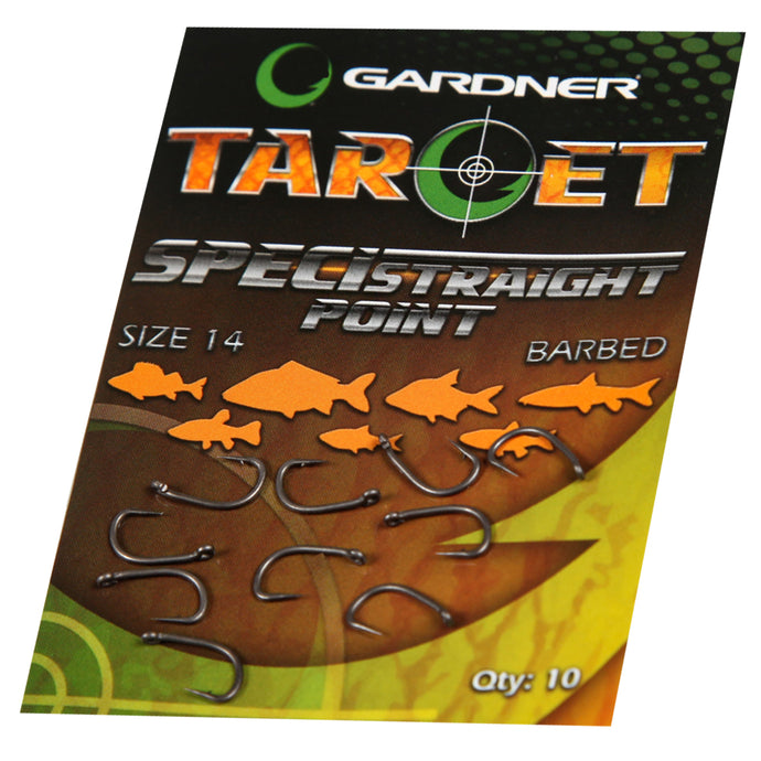 GARDNER TARGET SPECIMEN HOOK BARBED SIZE 10