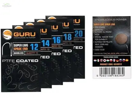 Guru Super LWG Eyed Barbless TACKLE GURU