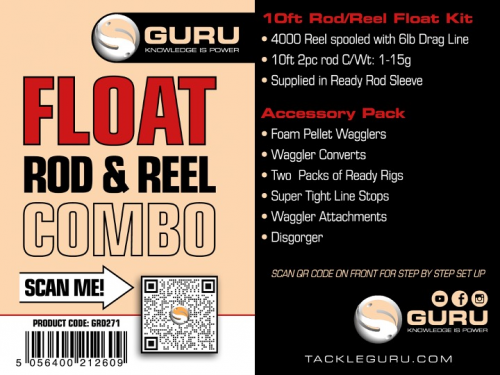 Guru 10' Float Rod & Reel Combo