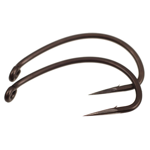 Load image into Gallery viewer, GARDNER TACKLE - SPECIALIST HAND SHARPENED&#39;  COVERT DARK MUGGA HOOKS BARBED SIZE 6 (5)
