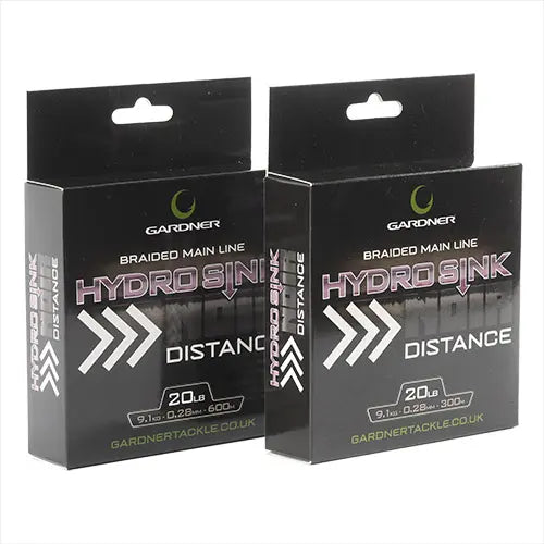 GARDNER TACKLE- HYDRO-SINK NOIR 25lb (11.3kg) 300m 0.35mm