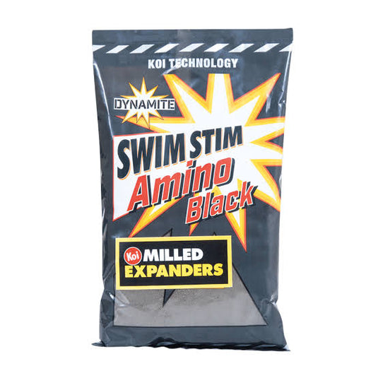 Dynamite Baits -SWIM STIM- MILLED EXPANDERS AMINO BLACK