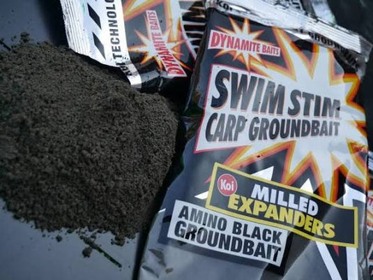 Dynamite Baits -SWIM STIM- MILLED EXPANDERS AMINO BLACK