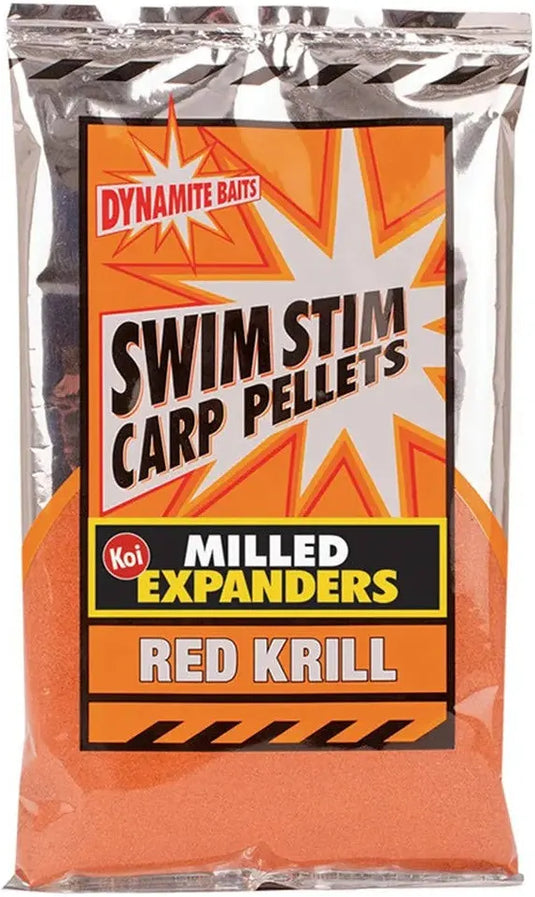 Dynamite Baits -SWIM STIM - MILLED EXPANDERS RED KRILL