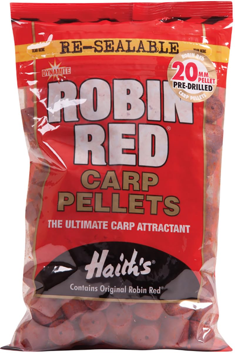 Load image into Gallery viewer, Dynamite Baits -ROBIN RED PELLETS -  PRE DRILLED 8mm-12mm-15mm- 20mm
