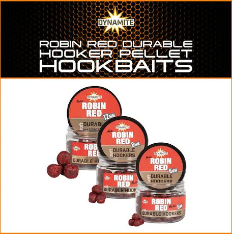 Dynamite Baits -DURABLE HOOK PELLET  - ROBIN RED