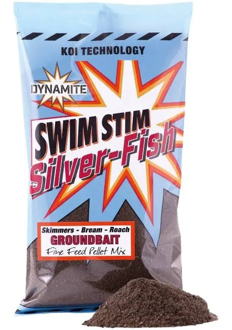 Load image into Gallery viewer, Dynamite Swim Stim Silver Fish Dark
