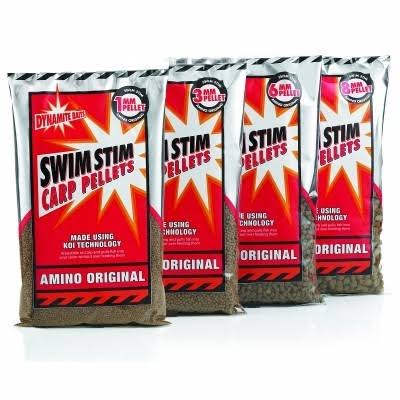 Load image into Gallery viewer, Dynamite Swim Stim Amino Original Pellets 8mm
