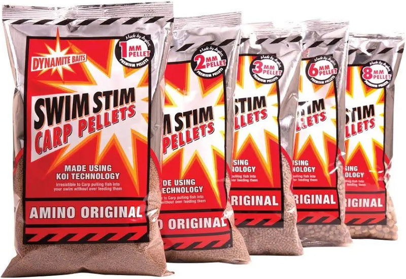 Load image into Gallery viewer, Dynamite Swim Stim Amino Original Pellets 8mm
