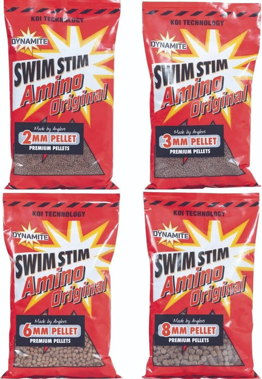 Dynamite Swim Stim Amino Original Pellets 8mm