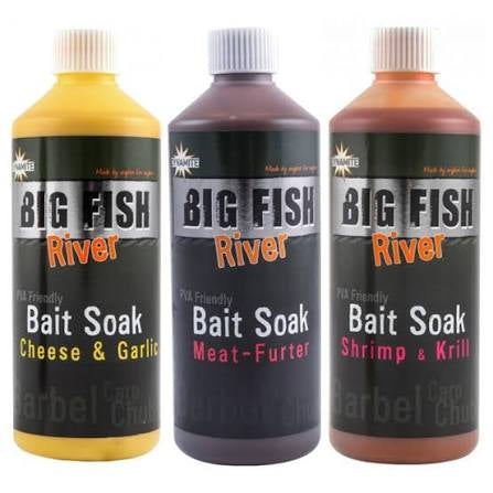 DYNAMITE BIG FISH RIVER BAIT SOAK CHEESE & GARLIC