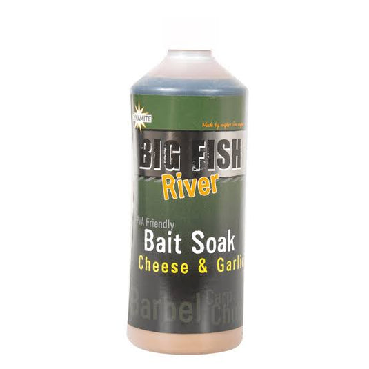 DYNAMITE BIG FISH RIVER BAIT SOAK CHEESE & GARLIC