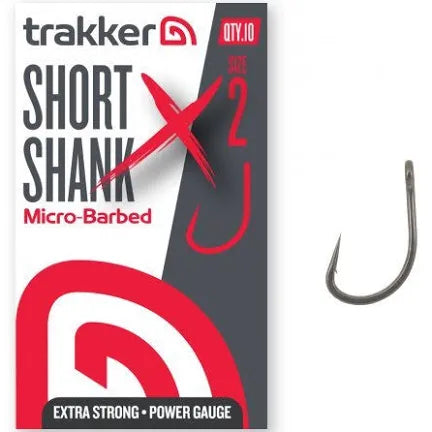 Trakker Short Shank XS Size 2 Micro Barbed