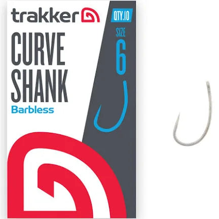 Trakker Short Shank Hooks Size 6 Barbless