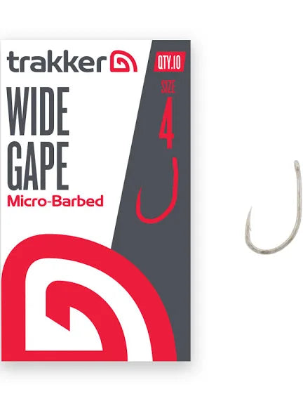 Trakker Wide Gape Size 4 Micro Barbed