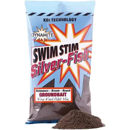 Dynamite Swim Stim Silver Fish Dark