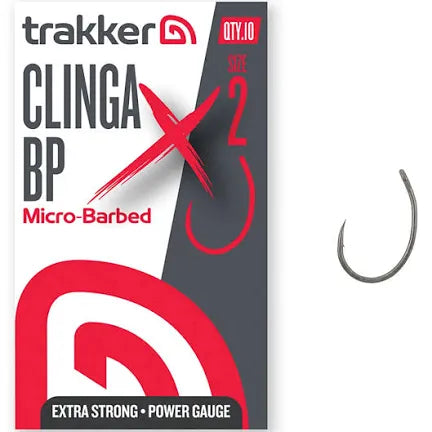Trakker Clinga BP XS Hooks Micro Barbed Size 2