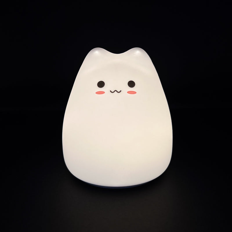 Load image into Gallery viewer, Silicone Cat Lamp Night Light

