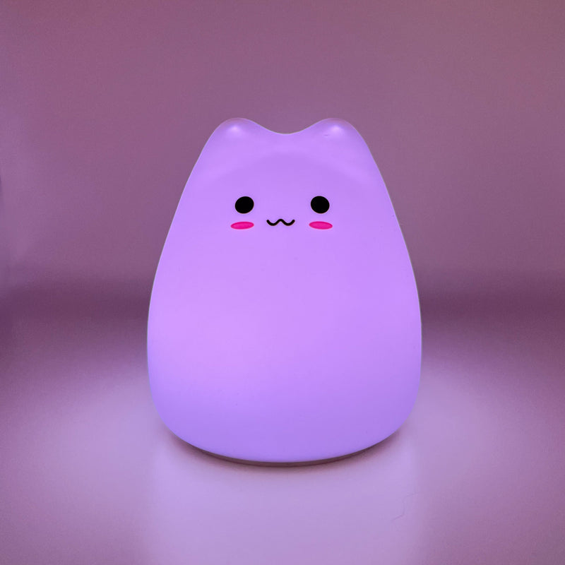 Load image into Gallery viewer, Silicone Cat Lamp Night Light
