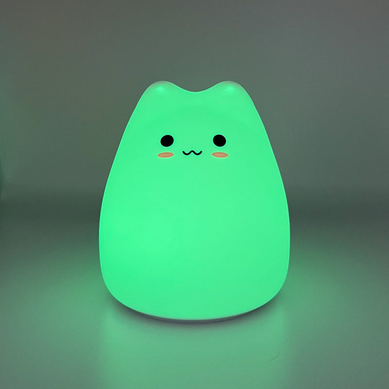 Load image into Gallery viewer, Silicone Cat Lamp Night Light
