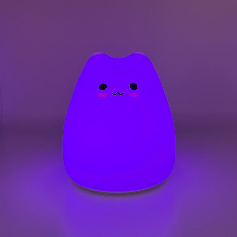 Load image into Gallery viewer, Silicone Cat Lamp Night Light
