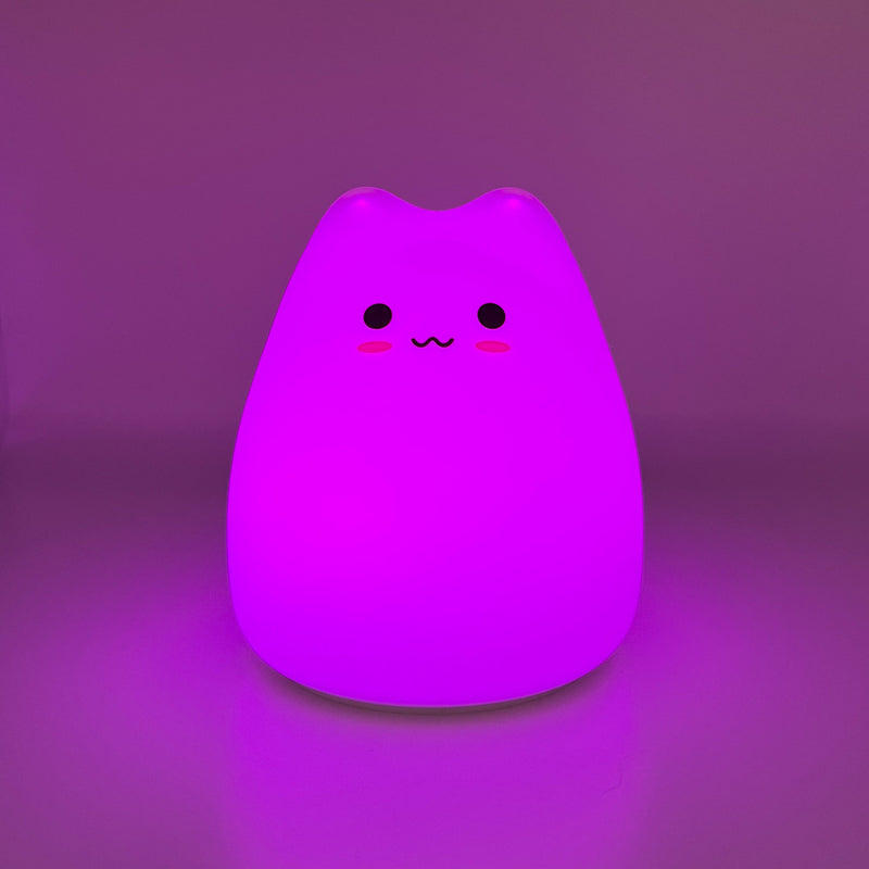 Load image into Gallery viewer, Silicone Cat Lamp Night Light
