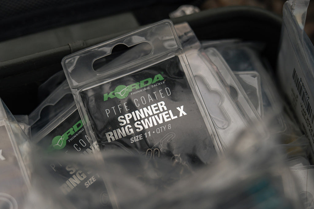 Korda - PTFE Spinner Ring Swivel X | Size 11